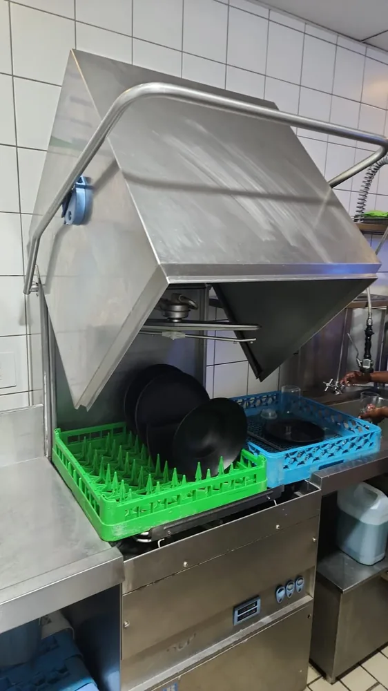 Technician providing ice machine repair service in Ballito